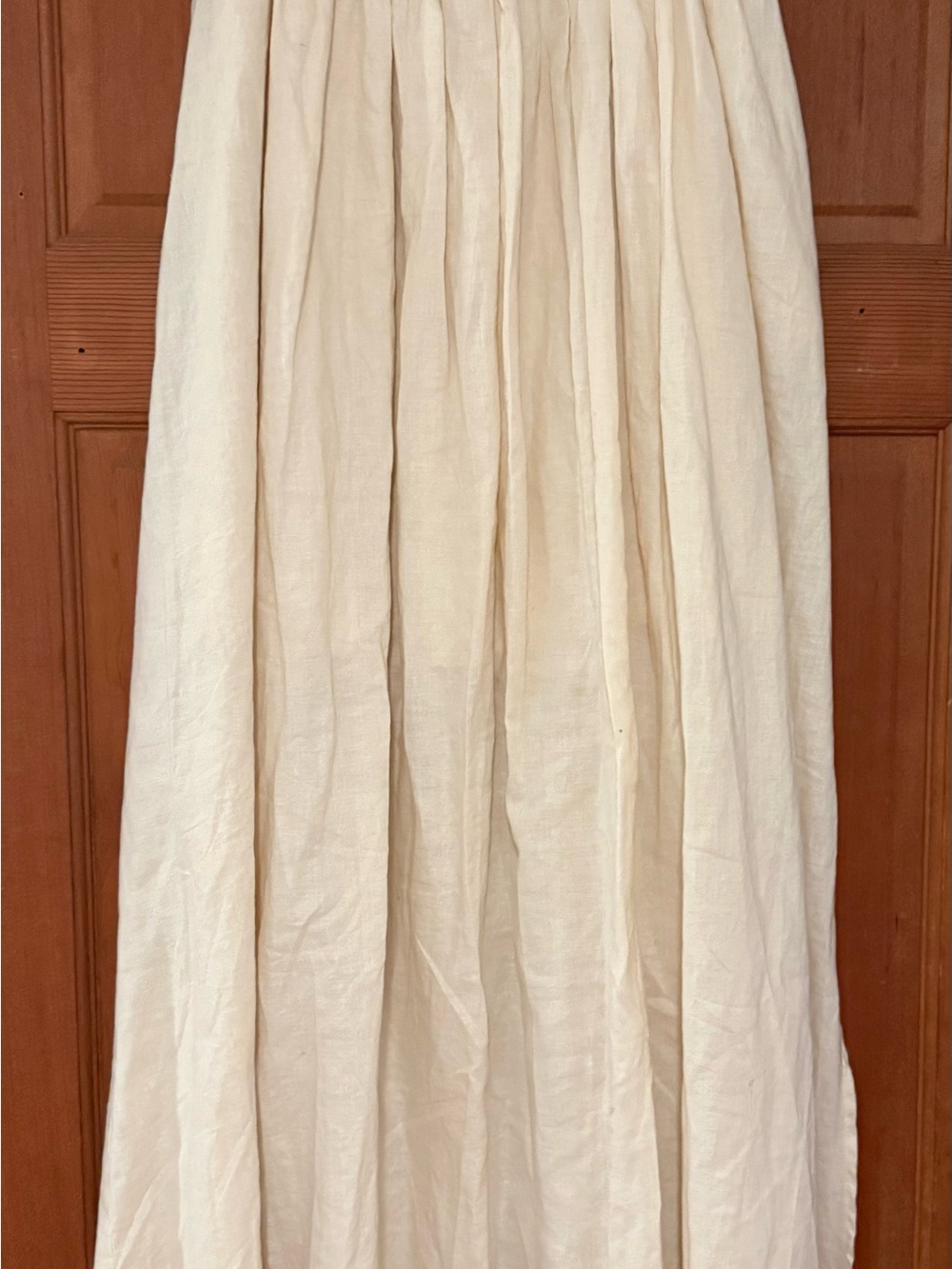 Cream/Beige Maxi Skirt